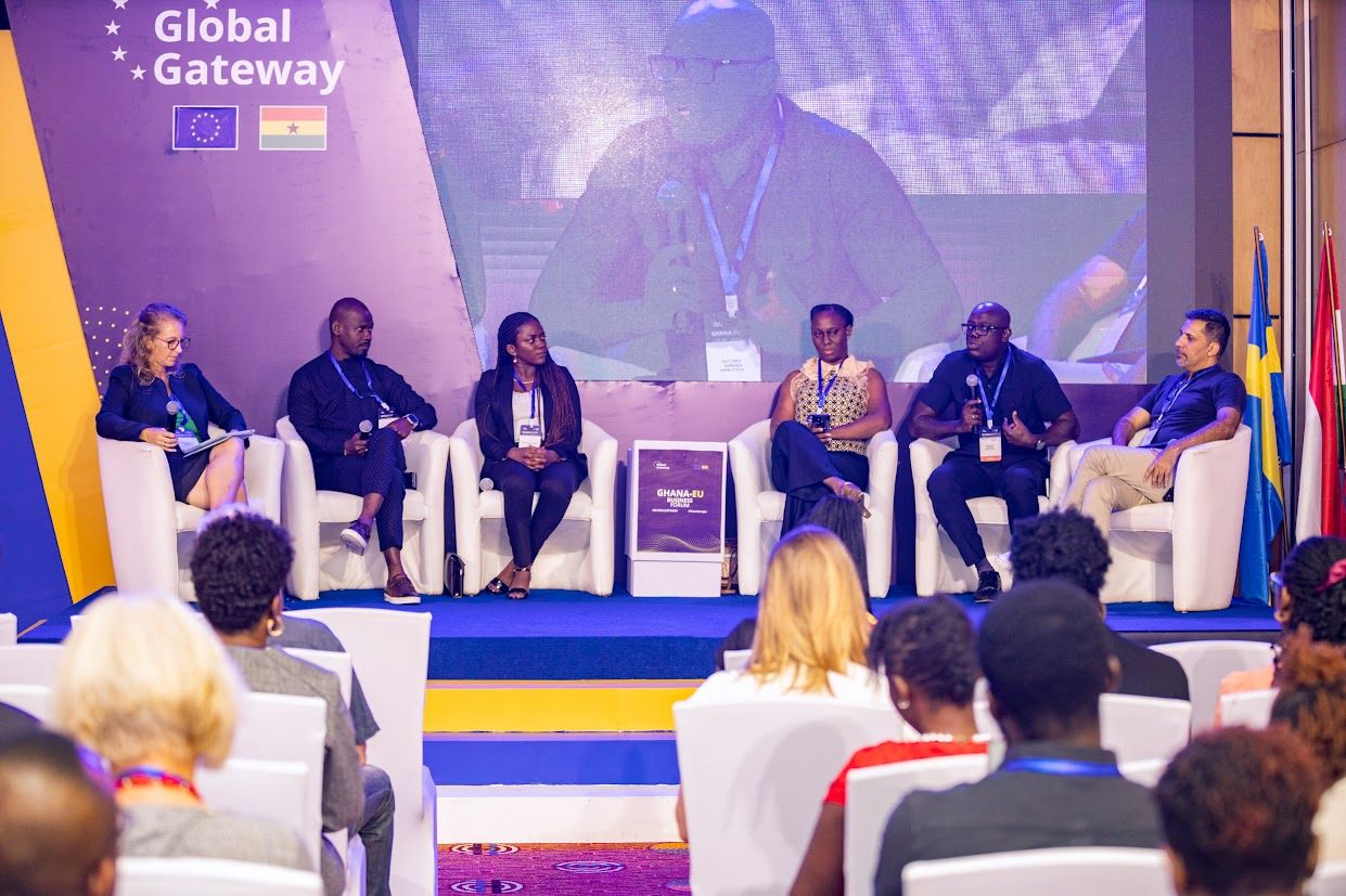 Ghana–EU Business Forum session and audience